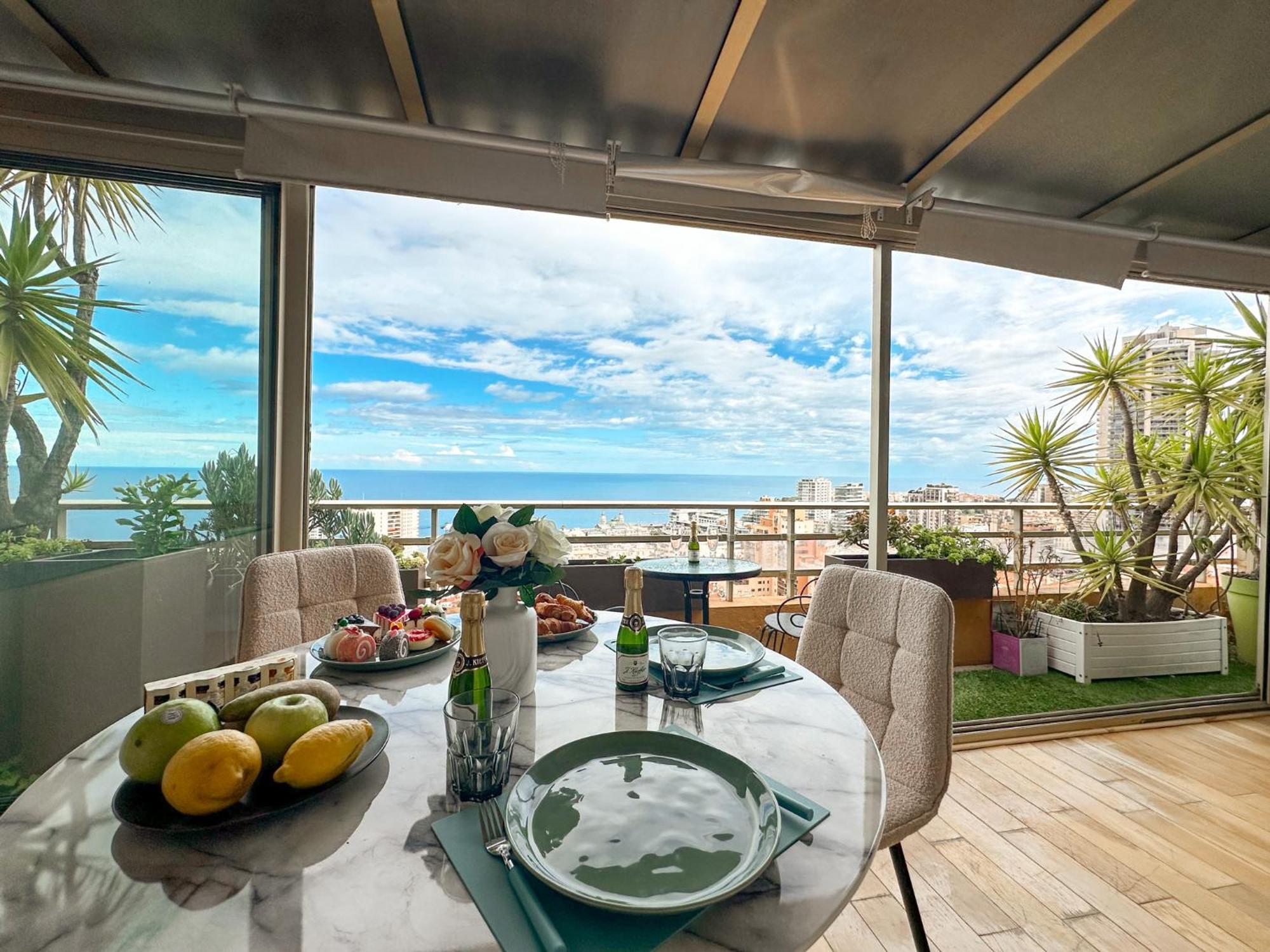 Panoramic Monaco View, Bnbrickeys ボーソレイユ エクステリア 写真